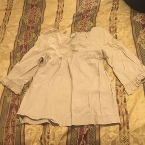 3/4 sleeve peasant blouse